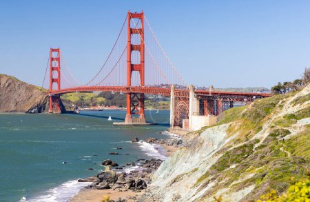 Photo for Golden Gate Bridge, San Francisco, California - Royalty Free Image