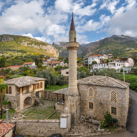 Omerbasha Mosque in Stari Bar town, Montenegro. Old Omerbasica Mosque in Old Bar.