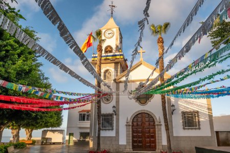 Photo for Parroquia de San Juan Bautista church in Chio village, Tenerife, Canary islands, Spain - Royalty Free Image