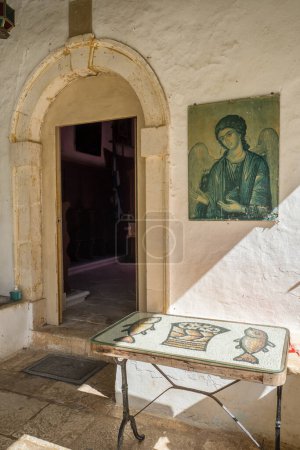 Photo for Zante, Greece - September 28, 2022: Greek Orthodox Virgin Anafonitria Monastery on Zakynthos island, Greece. - Royalty Free Image