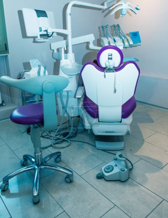 Photo for Interior of a modern dental office. - Royalty Free Image