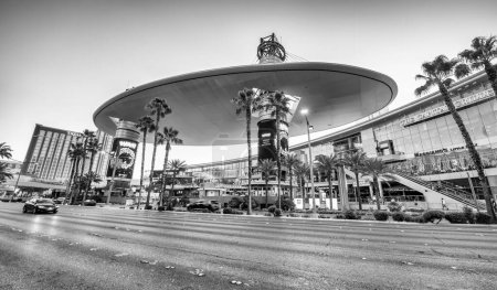Photo for LAS VEGAS - JUNE 27, 2019: Fashion Mall and The Strip at sunset. - Royalty Free Image