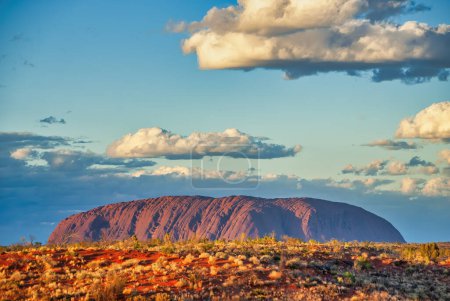 Photo for Panorama of Outback Landscape at sunset in Northern Territory, Australia. - Royalty Free Image