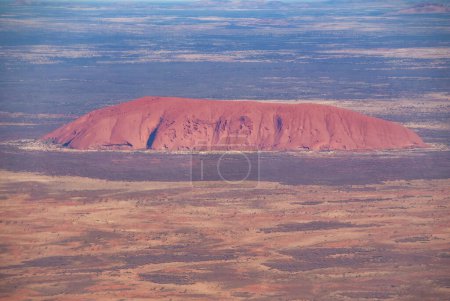Foto de Increíble vista aérea del Outback Australiano, vista desde el avión. - Imagen libre de derechos