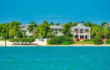 Foto de Beautiful homes of Key West, Florida. - Imagen libre de derechos