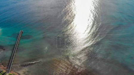 Photo for Emu Bay coastline, Kangaroo Island from drone, Australia. - Royalty Free Image