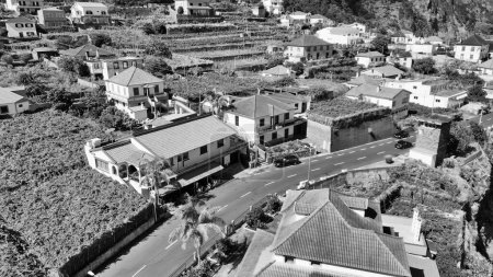 Téléchargez les photos : Aerial view of Seixal coastline in Madeira, Portugal. - en image libre de droit