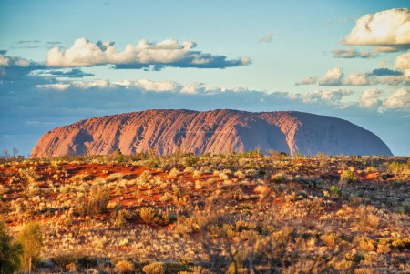 Foto de Panorama del paisaje de Outback al atardecer en Territorio del Norte, Australia. - Imagen libre de derechos