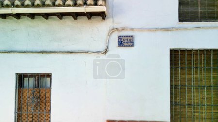 Photo for Granada, Andalusia. Aerial view of the city homes and streets - Spain - Royalty Free Image