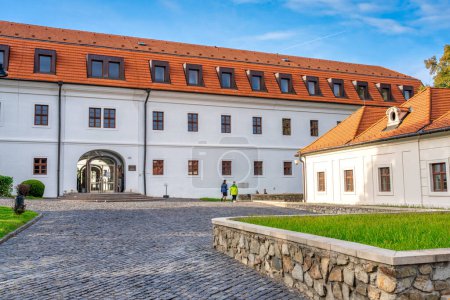 Téléchargez les photos : Château de Bratislava ou Hrad Bratislavsky. C'est le château principal de Bratislava, Slovaquie. - en image libre de droit