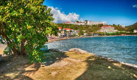 Photo for Saint Thomas, US Virgin Islands. Wonderful coastal colors. - Royalty Free Image