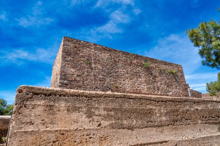 Photo for Gibralfaro castle in the Spanish town Malaga - Andalusia - Royalty Free Image