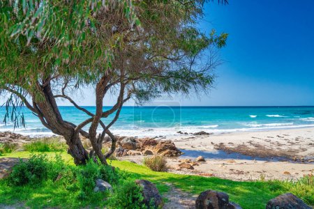 Téléchargez les photos : Castle Rock Beach à Dunsborough, Australie-Occidentale. - en image libre de droit