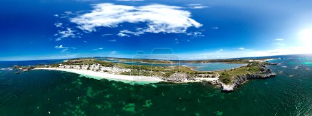 Photo for Aerial view of Rottnest Island, Australia. - Royalty Free Image