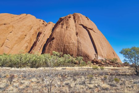 Téléchargez les photos : Australian Outback trees and red rocks, Territoire du Nord. - en image libre de droit