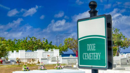 Téléchargez les photos : Cimetière Dixie à Grand Cayman. - en image libre de droit
