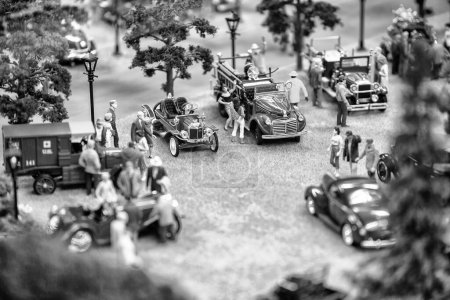 Photo for Vancouver Island, Canada - August 15, 2017: Miniature World attractions in Victoria. - Royalty Free Image