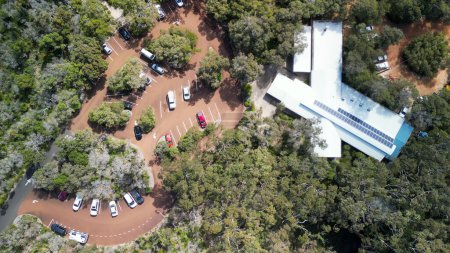 Foto de Vista aérea de la Cueva del Lago, Australia Occidental. - Imagen libre de derechos