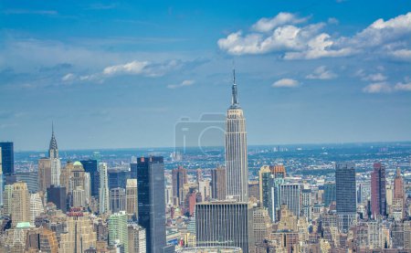 Foto de Ciudad de Nueva York - Junio 2013: Vista aérea del Skyline de Nueva York. - Imagen libre de derechos