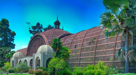 Photo for San Diego Zoo Botanical Building. Panoramic view. - Royalty Free Image