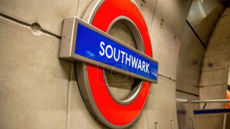 Photo for London - September 2012: London underground is a city attraction. - Royalty Free Image