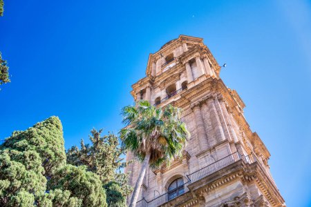 Photo for Exterior view of Malaga Cathedral, Andalusia. - Royalty Free Image