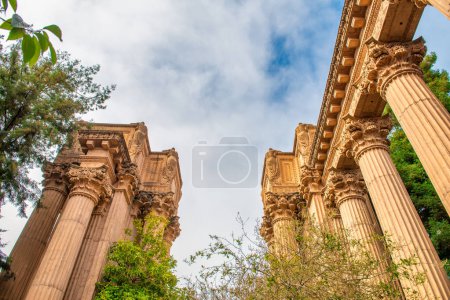 Photo for San Francisco, CA - August 5, 2017: Palace of Fine Arts on a sunny afternoon. - Royalty Free Image