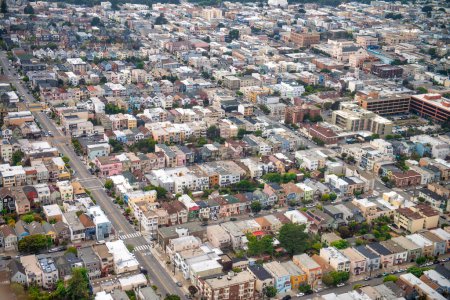 Photo for Aerial view of San Francisco. - Royalty Free Image