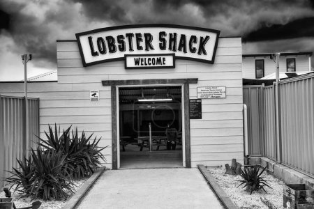 Foto de Cervantes, Australia Occidental - 5 de septiembre de 2023: Lobster Shack es un famoso restaurante en la ciudad. - Imagen libre de derechos