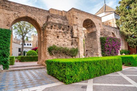 Real Alcazar Gärten in Sevilla - Spanien