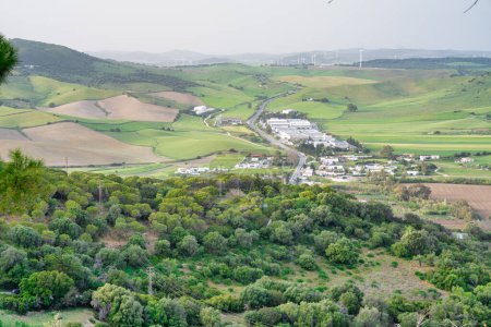 Foto de Vista aérea del campo de Andalucía, España. - Imagen libre de derechos