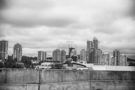 Photo for Road to Vancouver with traffic - Canada. - Royalty Free Image