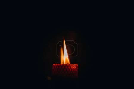 Photo for Holodomor Remembrance Day. Light a candle. - Royalty Free Image