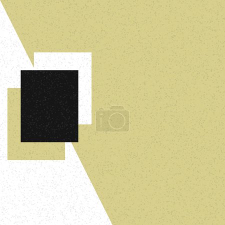 Illustration for Decorative abstract colorful geometric figures slice shadow background illustration - Royalty Free Image