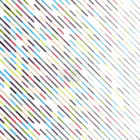 Illustration for Color rotated lines background abstract illustration - Royalty Free Image