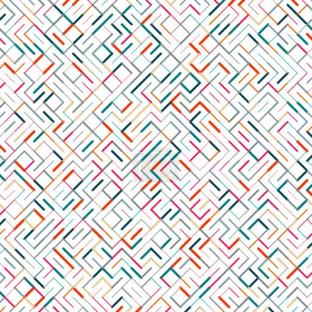 Ilustración de Color girado líneas fondo abstracto ilustración - Imagen libre de derechos