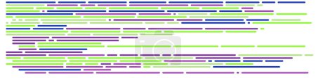 Ilustración de Código en la ilustración del vector de pantalla, simulación de líneas planas de codificación de dibujos animados - Imagen libre de derechos