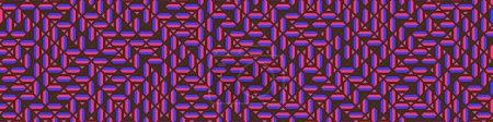 Illustration for Color Rhombus tile tessellation pattern illustration - Royalty Free Image
