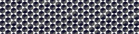 Téléchargez les illustrations : Illustration abstraite du motif Labyrinthe hexagonal - en licence libre de droit