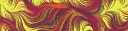 Illustration for Abstract Perlin Noise Geometric Pattern generative computational art illustration - Royalty Free Image
