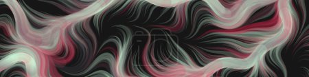 Photo for Abstract Perlin Noise Geometric Pattern generative computational art illustration - Royalty Free Image