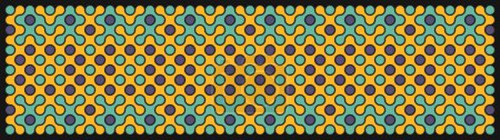 Ilustración de Multicolor truchet baldosas conexiones ilustración - Imagen libre de derechos