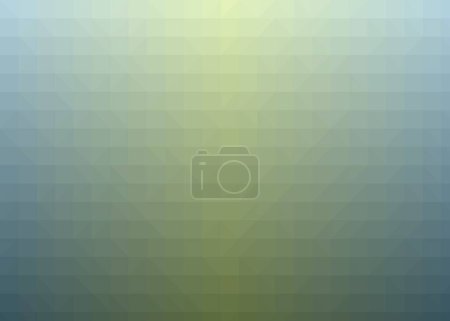 Illustration for Abstract color Low-Polygones Generative Art background illustration - Royalty Free Image