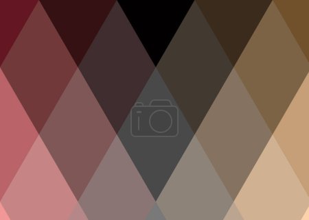 Photo for Abstract color Low-Polygones Generative Art background illustration - Royalty Free Image