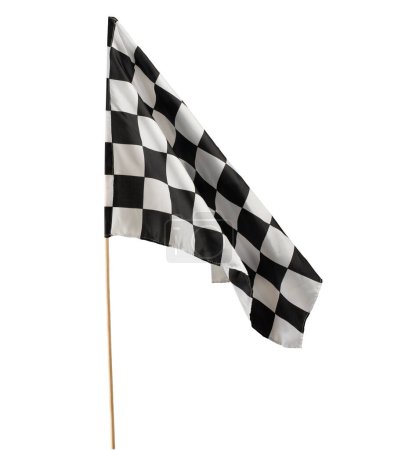 Photo for Racing competition flag. concept of successful and competition - Royalty Free Image