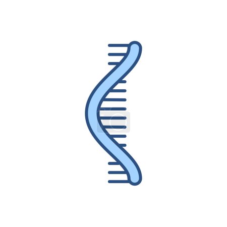 Illustration for RNA related vector icon. RNA sign. Isolated on white background. Editable vector illustration - Royalty Free Image
