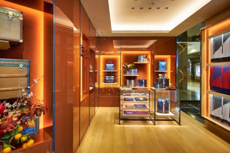 Photo for SINGAPORE - CIRCA JANUARY, 2020: interior shot of Moynat store in Nge Ann City shopping center. - Royalty Free Image