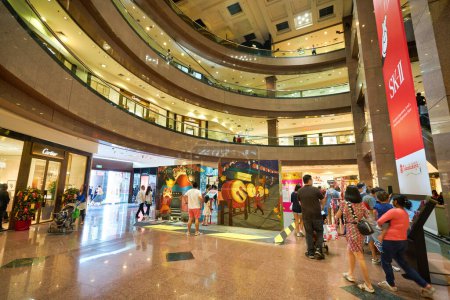 Photo for SINGAPORE - CIRCA JANUARY, 2020: interior shot of Nge Ann City shopping center. - Royalty Free Image