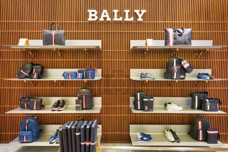 Photo for SINGAPORE - CIRCA JANUARY, 2020: Bally luxury goods on display at Nge Ann City shopping center. - Royalty Free Image