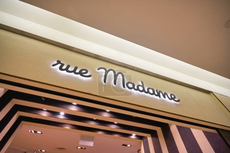Photo for SINGAPORE - JANUARY 19, 2020: Rue Madame sign seen at Ngee Ann City in Singapore. - Royalty Free Image